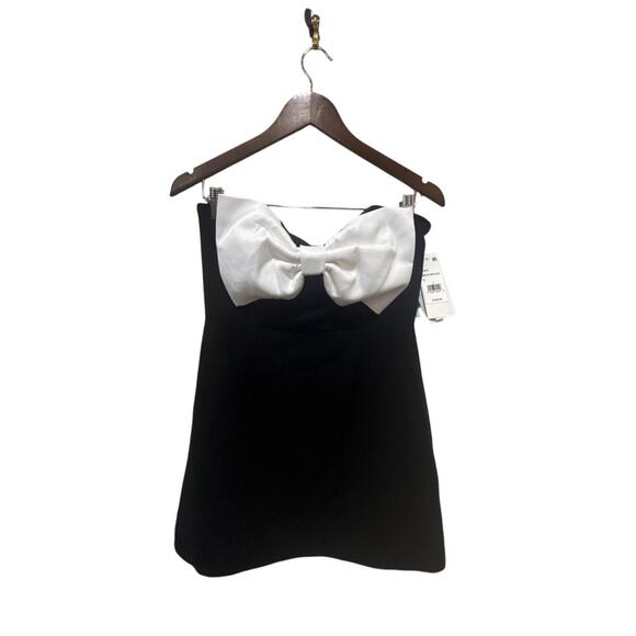 French Connection Whisper Bow Cocktail Dress‎ Size 8 - Picture 8 of 10